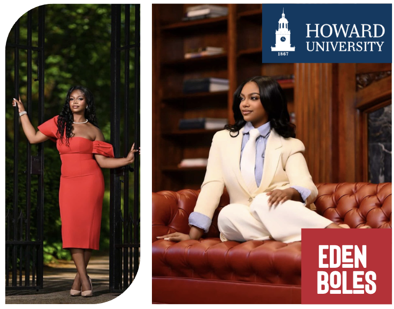 Eden Boles, Howard University graduate and HBCU Times 2026 Graduate to Watch.