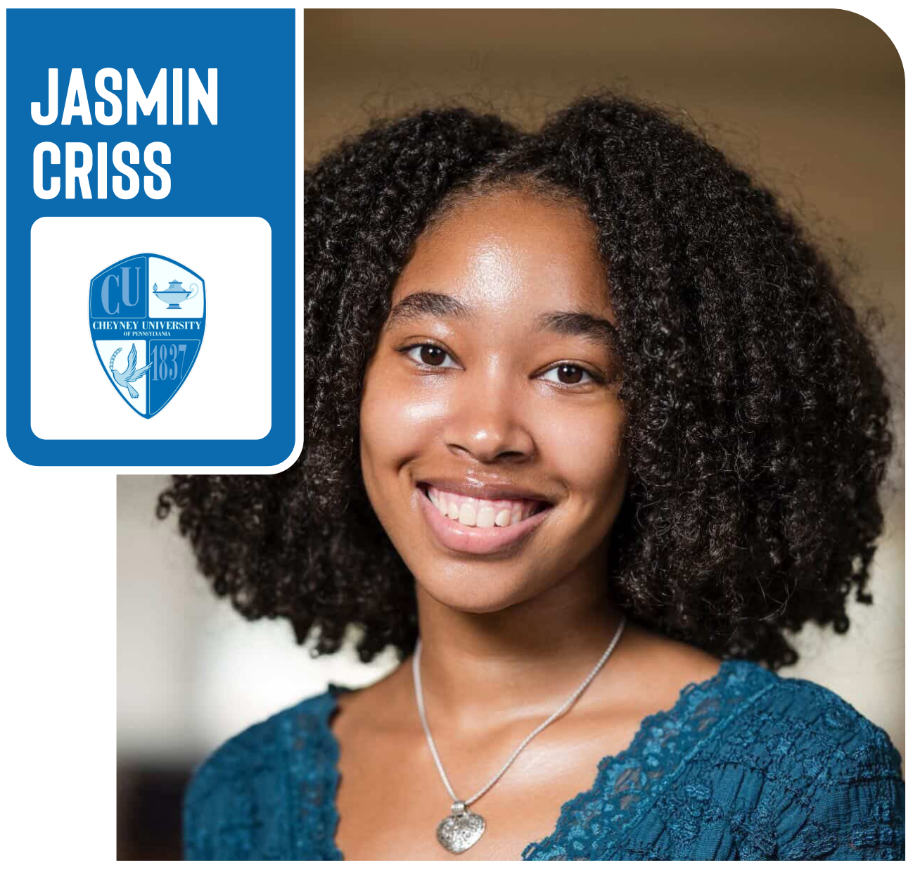 Jasmin Criss, Cheyney University graduate and HBCU Times 2026 Graduate to Watch.